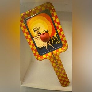 Vintage 1940's Kirchhoff New Jersey Party Tin Litho Dancers Noisemaker Toy USA